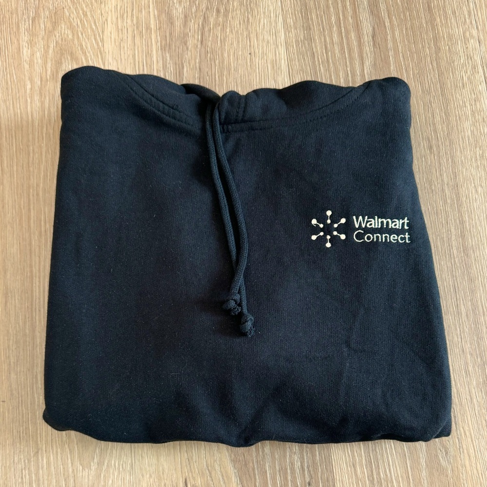 Walmart Connect Hooded Sweatshirt Unisex Size Small